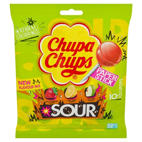 Chupa Chups Sour 10 Bag thumbnail 4