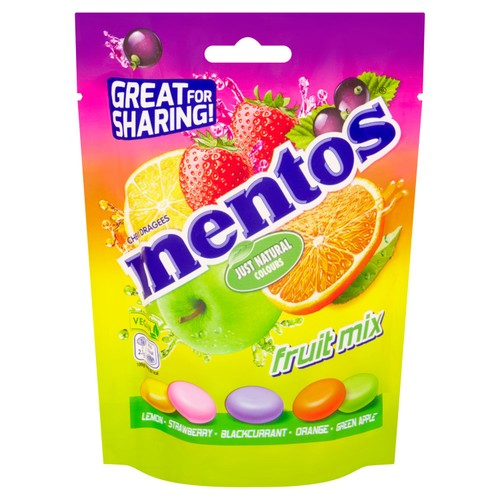 Mentos Fruit Mix Pouch Bag thumbnail 3