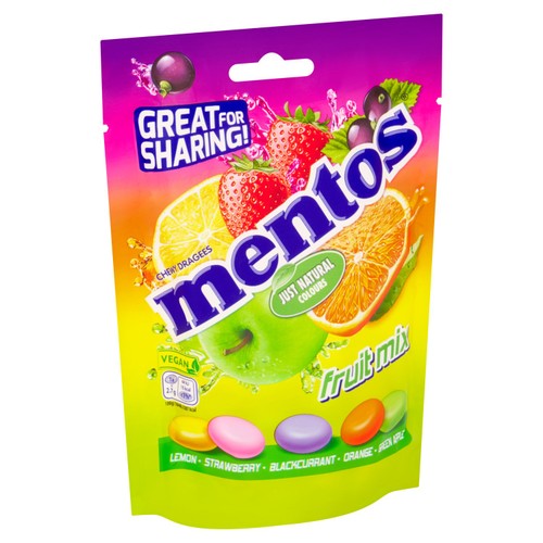 Mentos Fruit Mix Pouch Bag thumbnail 5