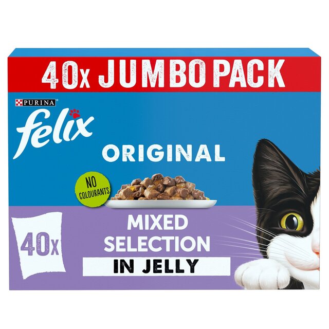 Felix Original Mixed Selection in Jelly Wet Cat Food