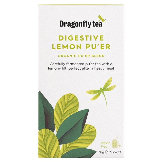 Dragonfly Digestive Lemon Pu'er