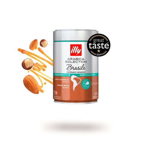 illy Cerrado Mineiro Brazil Ground Coffee  - Regenerative Agriculture thumbnail 3