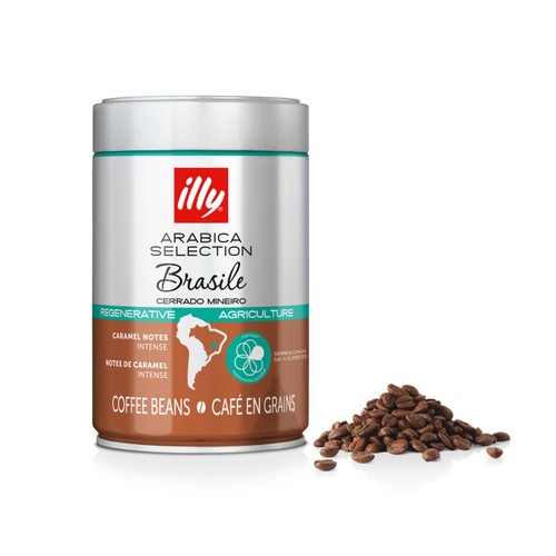 illy Cerrado Mineiro Brazil Coffee Beans - Regenerative Agriculture thumbnail 4