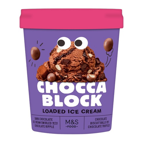 M&S Fully Loaded Top of the Chocs Ice Cream thumbnail 2