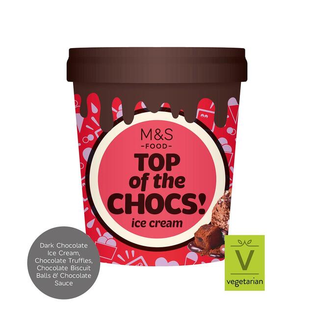 M&S Fully Loaded Top of the Chocs Ice Cream thumbnail 2