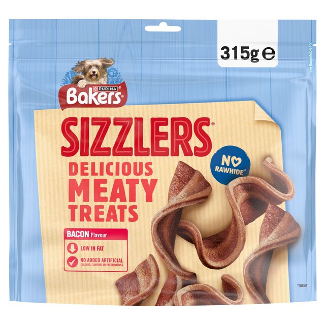 Bakers Sizzlers Bacon and Cheese Dog Treats thumbnail 3