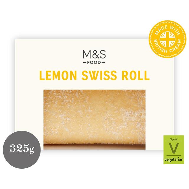 M&S Lemon Swiss Roll thumbnail 2