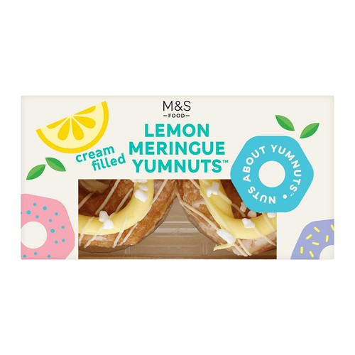 M&S Lemon Meringue Yumnut