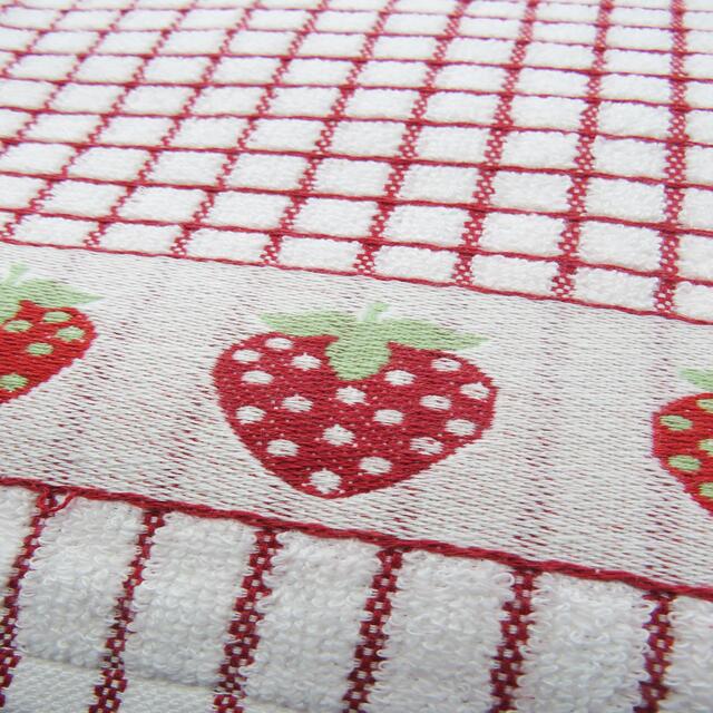 Poli-dri Jacquard Strawberries Tea Towel thumbnail 2
