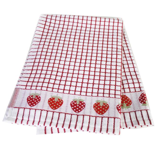 Poli-dri Jacquard Strawberries Tea Towel thumbnail 4