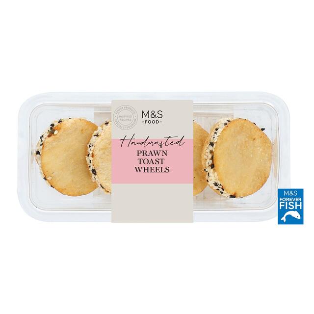 M&S 4 Prawn Toast Wheels thumbnail 2