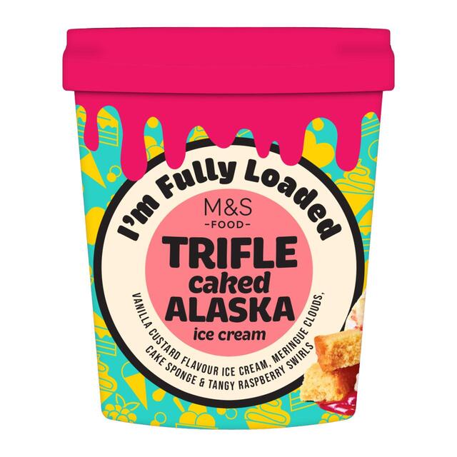 M&S Fully Loaded Trifle Caked Alaska Ice Cream