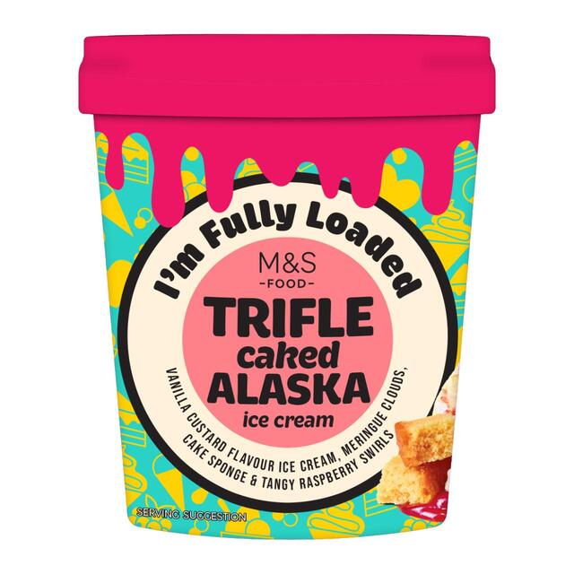 M&S Fully Loaded Trifle Caked Alaska Ice Cream thumbnail 2
