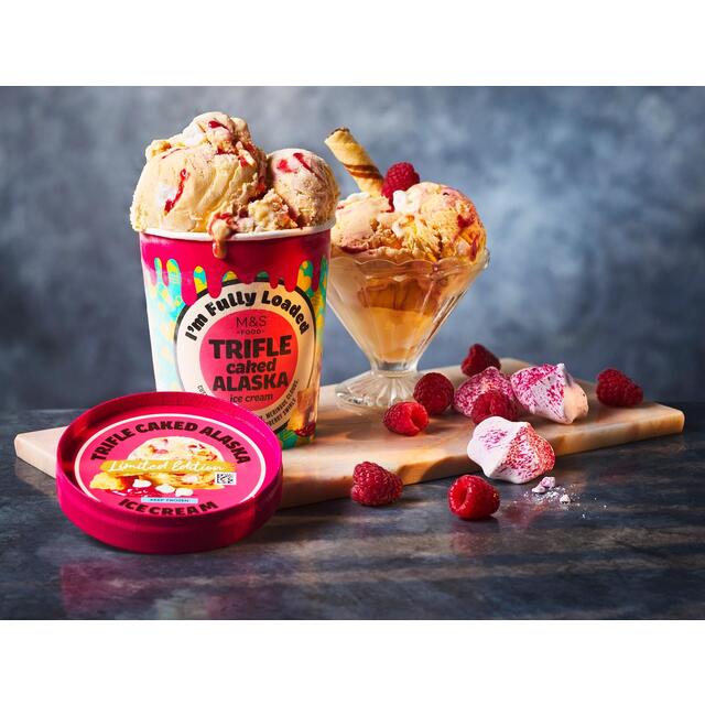 M&S Fully Loaded Trifle Caked Alaska Ice Cream thumbnail 3