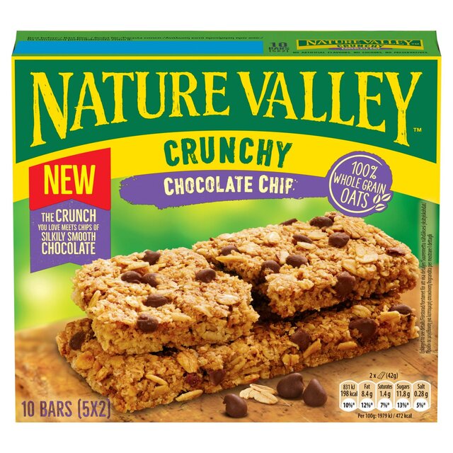 Nature Valley Crunchy Chocolate Chip Cereal Bars thumbnail 3