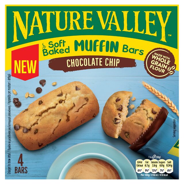 Nature Valley Muffin Bars Chocolate Chip Cereal Bars