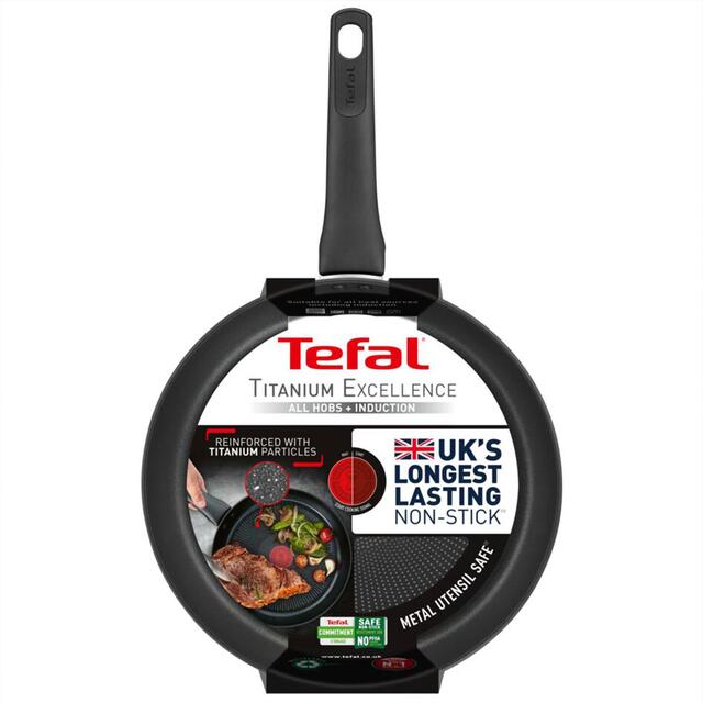 Tefal Titanium Excellence 24cm Frying Pan thumbnail 3