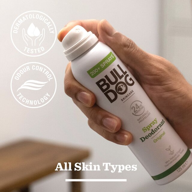 Bulldog Original Naturally Propelled Spray Deodorant thumbnail 3