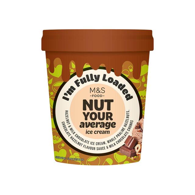 M&S Fully Loaded Nut Your Average Ice Cream