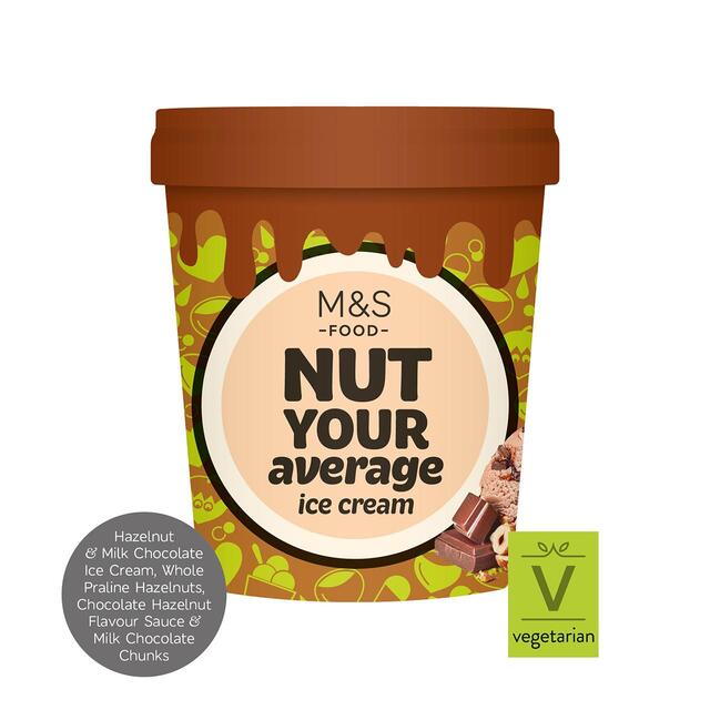 M&S Fully Loaded Nut Your Average Ice Cream thumbnail 2
