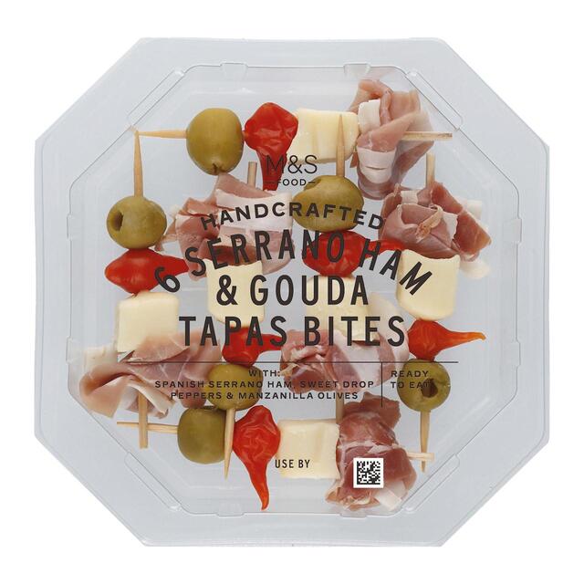 M&S 6 Serrano Ham & Gouda Tapas Bites thumbnail 2