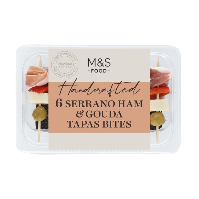M&S 6 Serrano Ham & Gouda Tapas Bites thumbnail 4