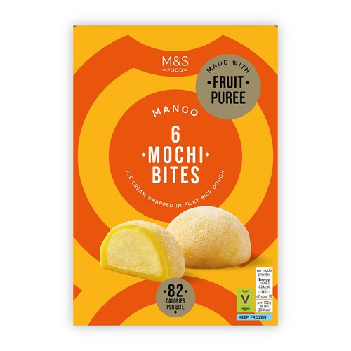 M&S 6 Mochi Mango Bites
