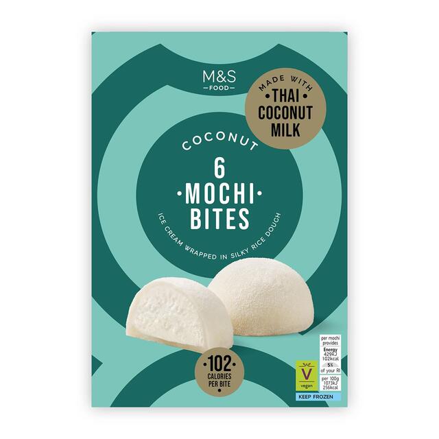 M&S 6 Coconut Mochi Bites