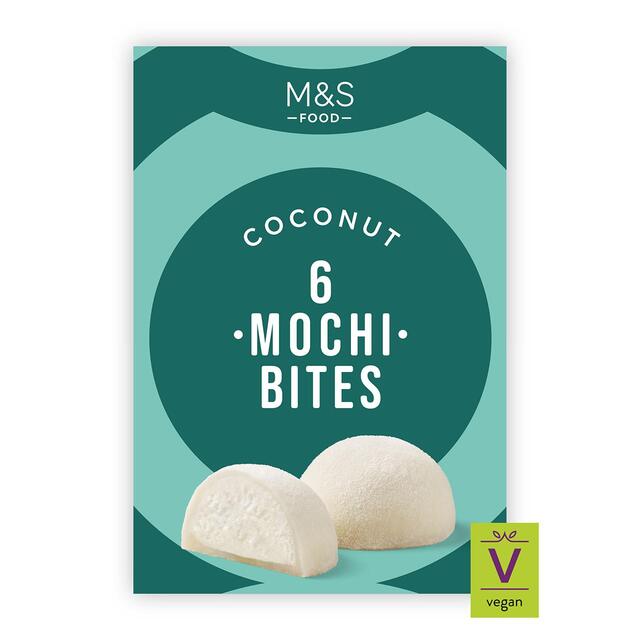 M&S 6 Coconut Mochi Bites thumbnail 2