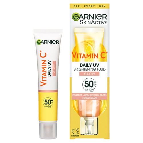 Garnier Vitamin C Daily UV Brightening Fluid Sheer Glow, SPF50+