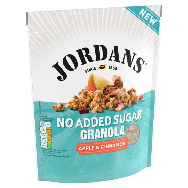 Jordans No Added Sugar Apple & Cinnamon Granola Breakfast Cereal thumbnail 3