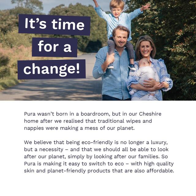 Pura Plastic Free Baby Wipes 12 x 60pk thumbnail 10