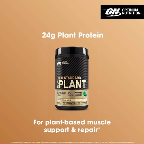 Optimum Nutrition Gold Standard 100% Plant Protein Powder Vanilla thumbnail 3