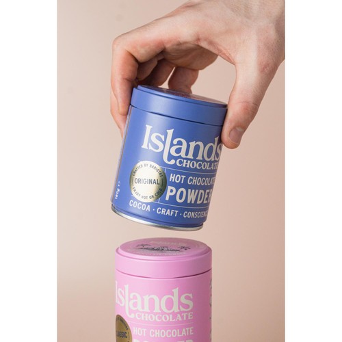 Islands Chocolate 45% Hot Chocolate Powder Tin thumbnail 4