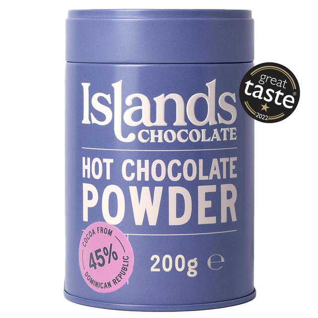 Islands Chocolate 45% Hot Chocolate Powder Tin