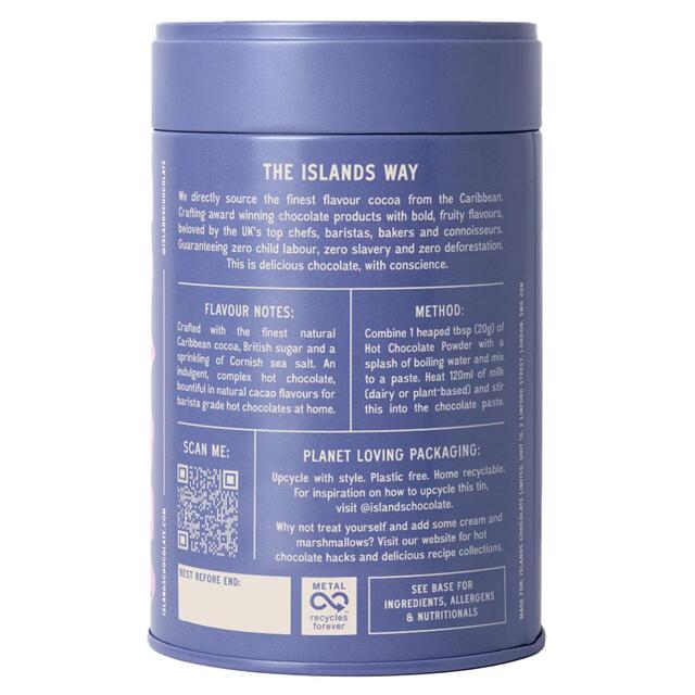 Islands Chocolate 45% Hot Chocolate Powder Tin thumbnail 4