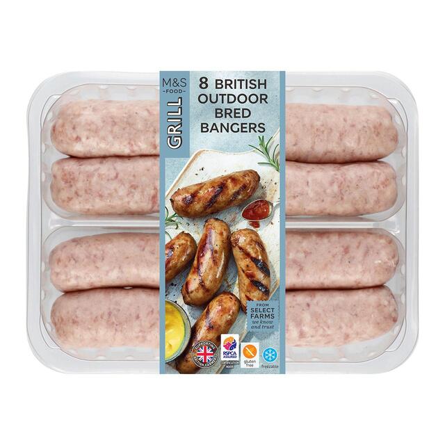 M&S 8 BBQ Bangers