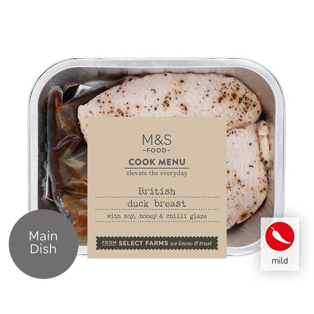 M&S Cook Menu 2 Duck Breasts with Soy & Chilli Glaze thumbnail 2