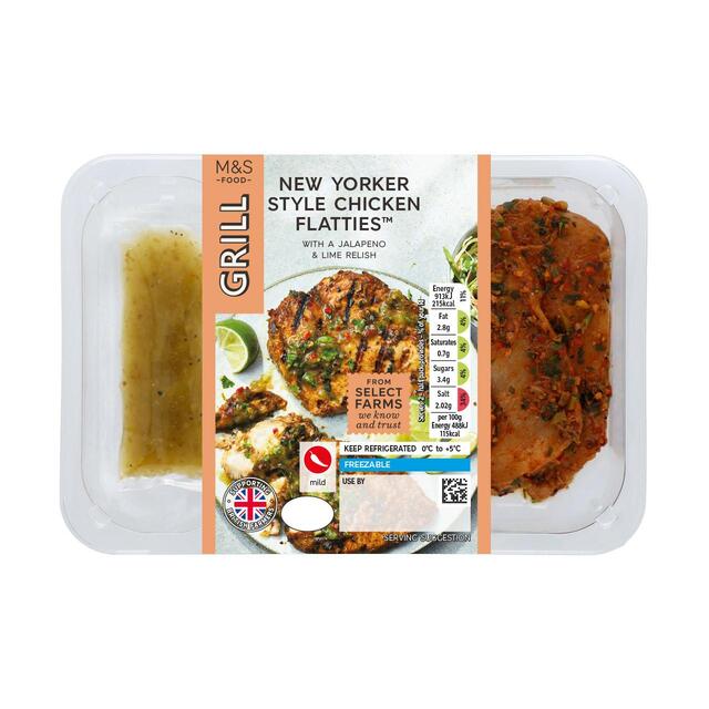 M&S Grill New Yorker Chicken Flatties