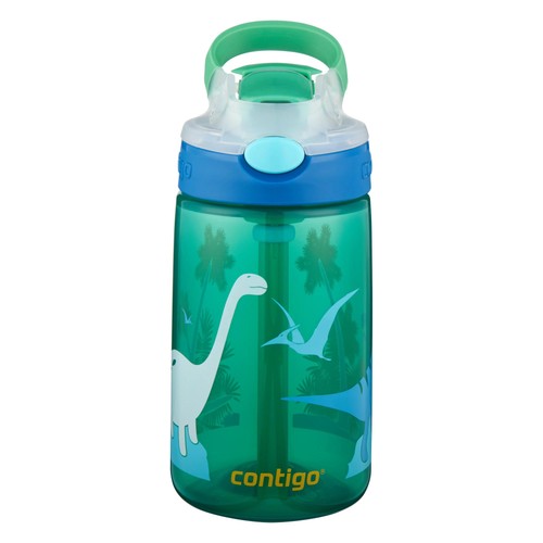 Contigo Gizmo Sip Green Dinosaur Kids Bottle