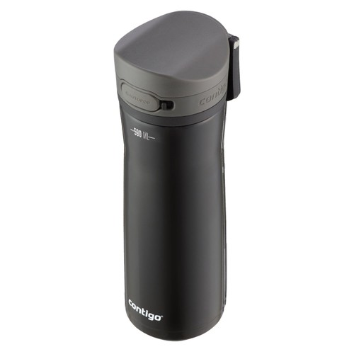 Contigo Jackson Chill Licorice Black Stainless Steel Reusable Bottle