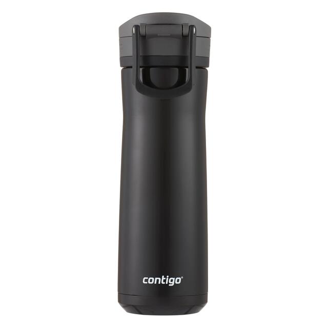 Contigo Jackson Chill Licorice Black Stainless Steel Reusable Bottle