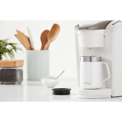 Contigo Streeterville Desk Mug 420ml Insulated Splash Proof White thumbnail 6