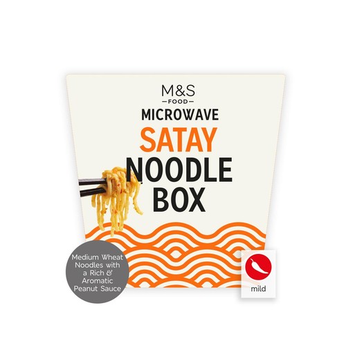 M&S Satay Noodle Box