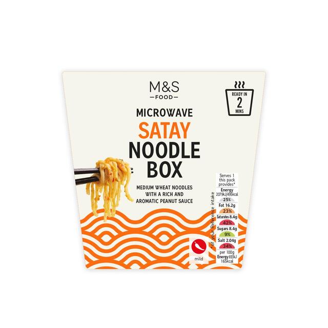 M&S Satay Noodle Box