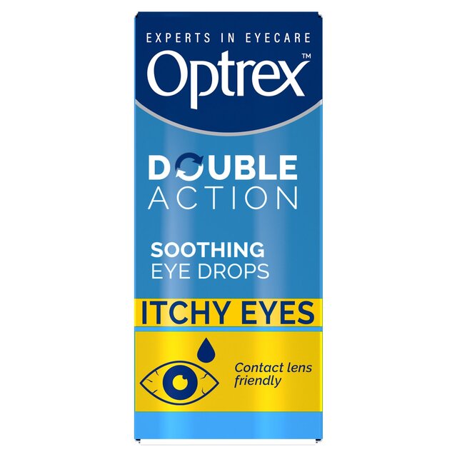 Optrex Double Action Soothing Eye Drops Itchy Eyes