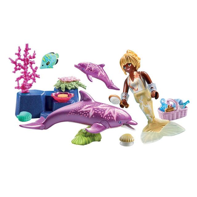 Playmobil 71501 Princess Magic, Mermaid with Dolphins thumbnail 3