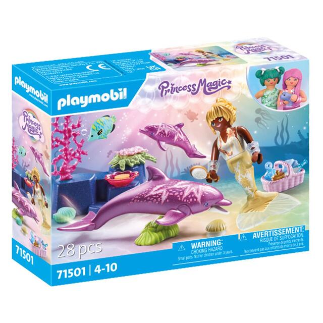 Playmobil 71501 Princess Magic, Mermaid with Dolphins thumbnail 4