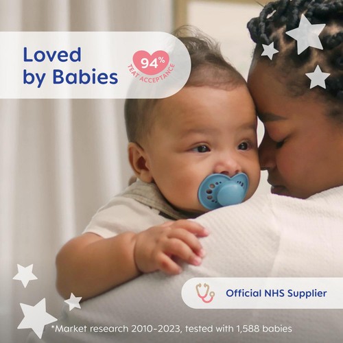 MAM Night Astro 18-36m Soother 2pk thumbnail 3