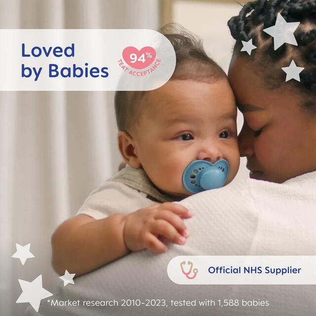 MAM Night Astro 16+m Soother 2pk thumbnail 3